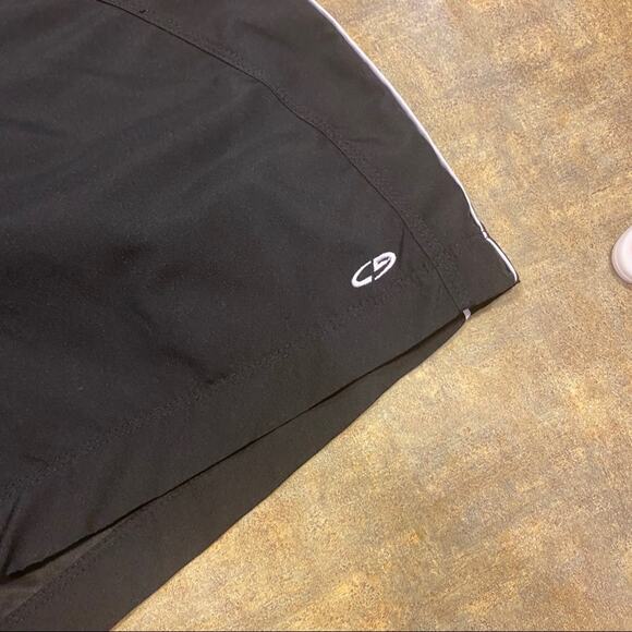 Champion Athletic Shorts Women's Size Large Black 100% Polyester - Picture 4 of 6